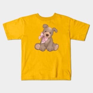 Cute dog cuddly toy children motive Kids T-Shirt